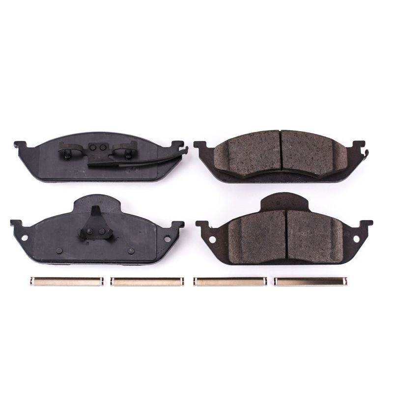 PowerStop Power Stop 98-03 Mercedes-Benz ML320 Front Z17 Evolution Ceramic Brake Pads w/Hardware