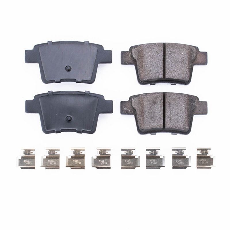 PowerStop Power Stop 05-07 Ford Five Hundred Rear Z17 Evolution Ceramic Brake Pads w/Hardware