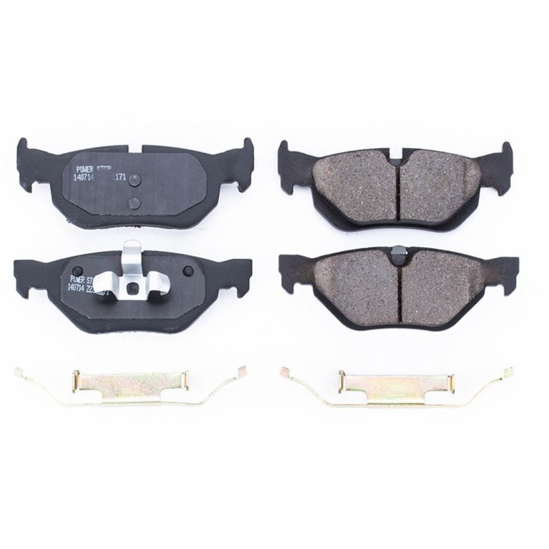 PowerStop Power Stop 07-09 BMW 323i Rear Z17 Evolution Ceramic Brake Pads w/Hardware