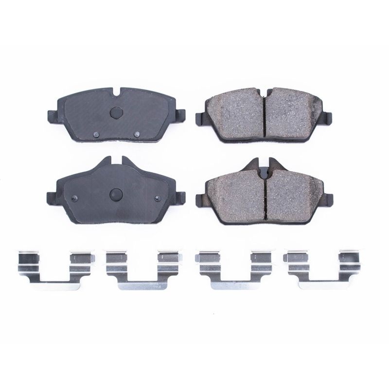 PowerStop Power Stop 07-19 Mini Cooper Front Z17 Evolution Ceramic Brake Pads w/Hardware