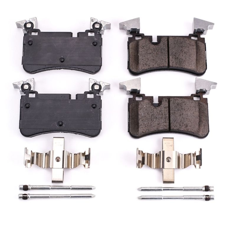 PowerStop Power Stop 08-13 Mercedes-Benz C63 AMG Rear Z17 Evolution Ceramic Brake Pads w/Hardware