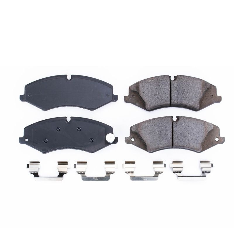 PowerStop Power Stop 10-14 BMW X5 Front Z17 Evolution Ceramic Brake Pads w/Hardware