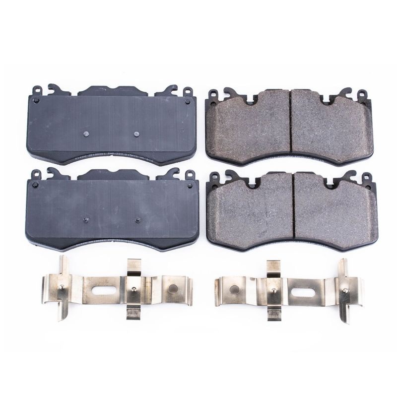 PowerStop Power Stop 10-17 Land Rover Range Rover Front Z17 Evolution Ceramic Brake Pads w/Hardware