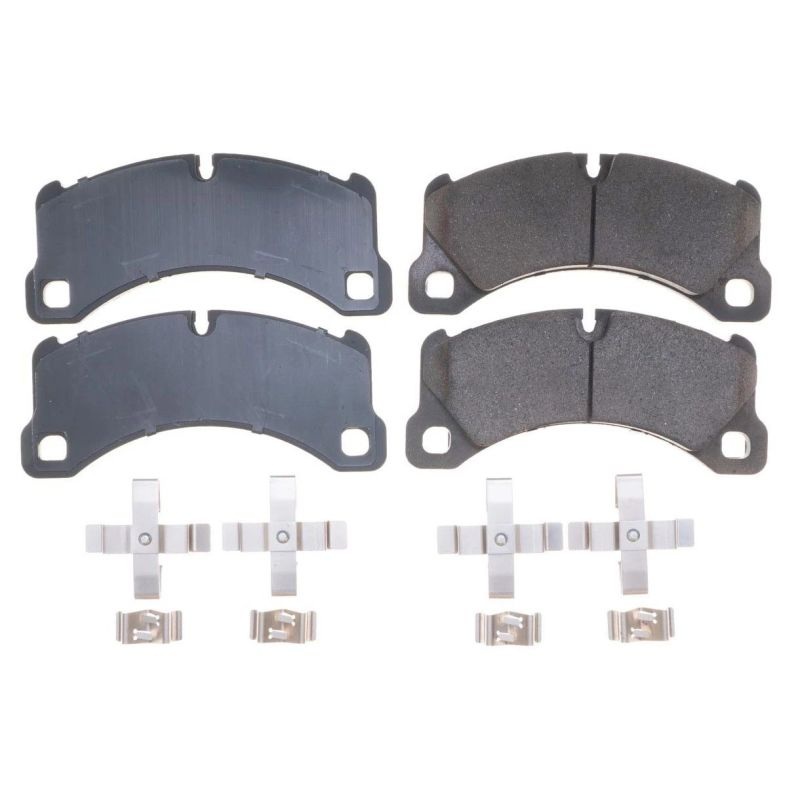 PowerStop Power Stop 11-13 Porsche Cayenne Front Z17 Evolution Ceramic Brake Pads w/Hardware