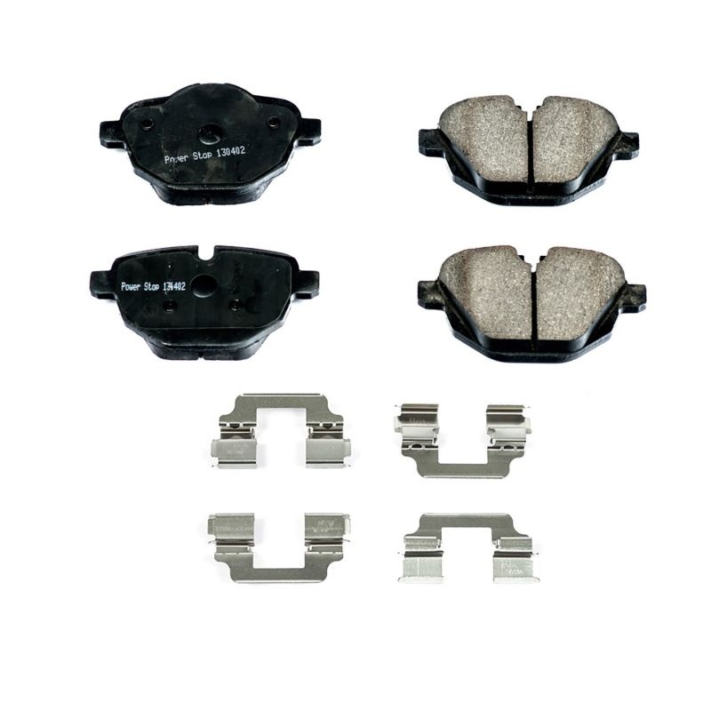 PowerStop Power Stop 11-16 BMW 528i Rear Z17 Evolution Ceramic Brake Pads w/Hardware