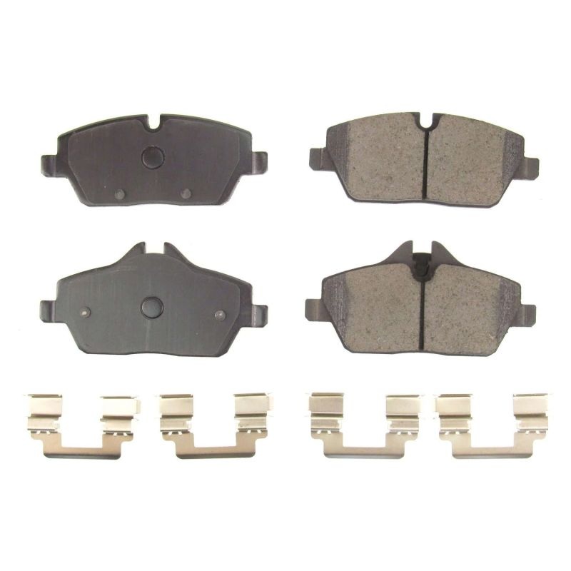 PowerStop Power Stop 14-18 BMW i3 Front Z17 Evolution Ceramic Brake Pads w/Hardware