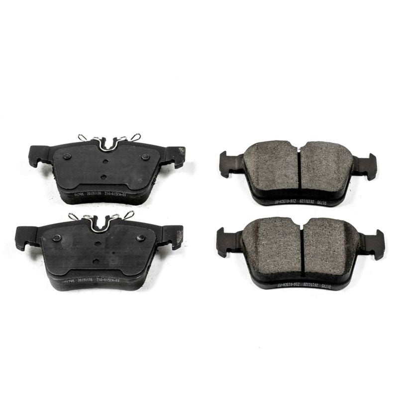 PowerStop Power Stop 15-19 Mercedes-Benz C300 Rear Z16 Evolution Ceramic Brake Pads