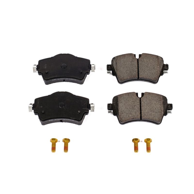 PowerStop Power Stop 15-19 Mini Cooper Front Z17 Evolution Ceramic Brake Pads w/Hardware