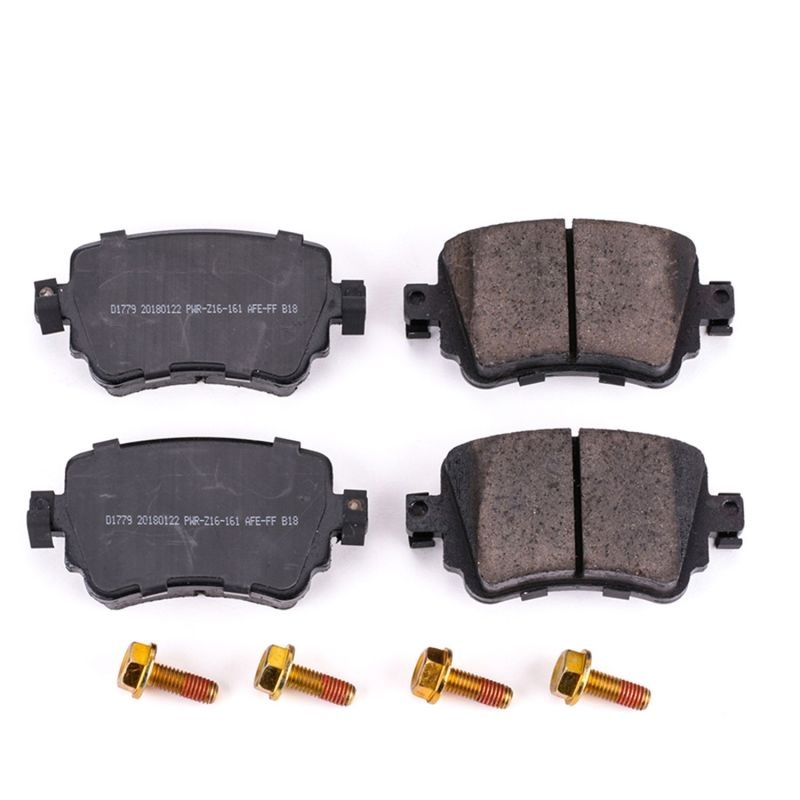 PowerStop Power Stop 16-18 Audi Q3 Rear Z17 Evolution Ceramic Brake Pads w/Hardware