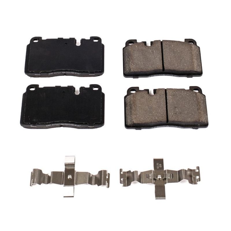 PowerStop Power Stop 17-18 Audi A6 Front Z17 Evolution Ceramic Brake Pads w/Hardware