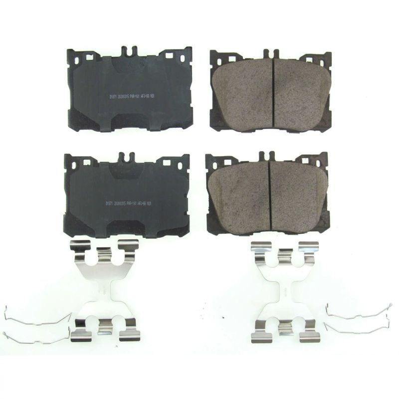 PowerStop Power Stop 17-18 Mercedes-Benz C43 AMG Front Z17 Evolution Ceramic Brake Pads w/Hardware