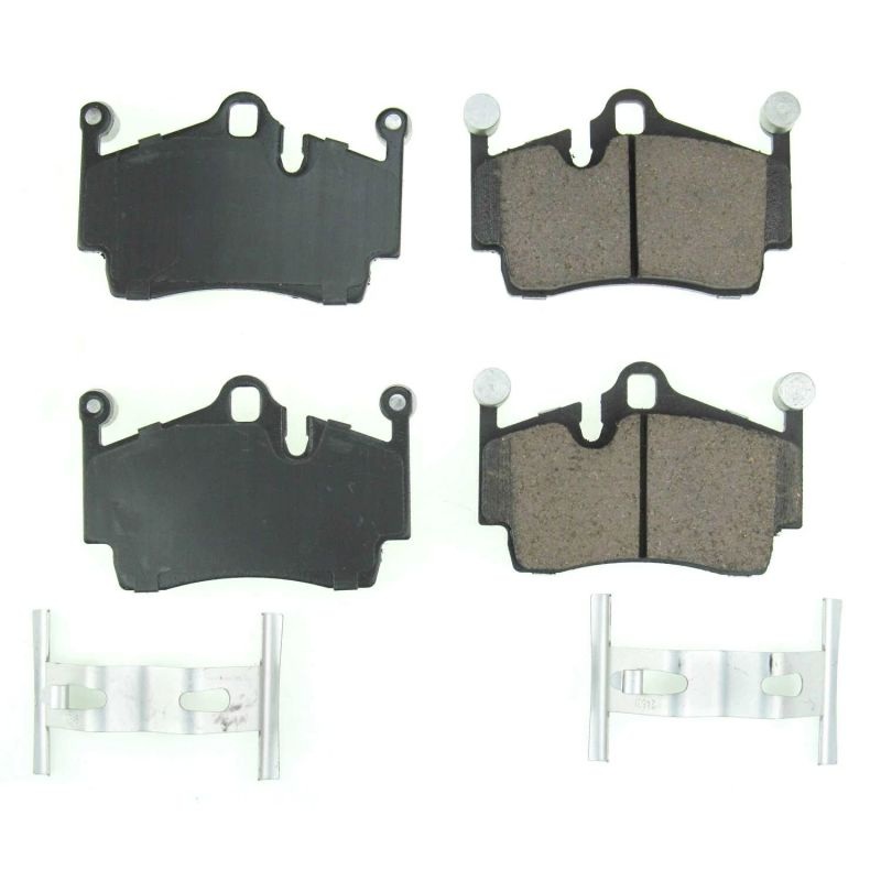PowerStop Power Stop 17-18 Porsche 718 Boxster Rear Z17 Evolution Ceramic Brake Pads w/Hardware