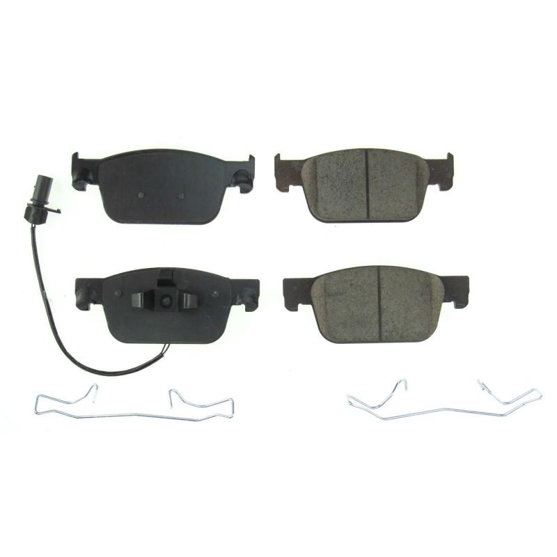 PowerStop Power Stop 17-19 Audi A4 Front Z17 Evolution Ceramic Brake Pads w/Hardware