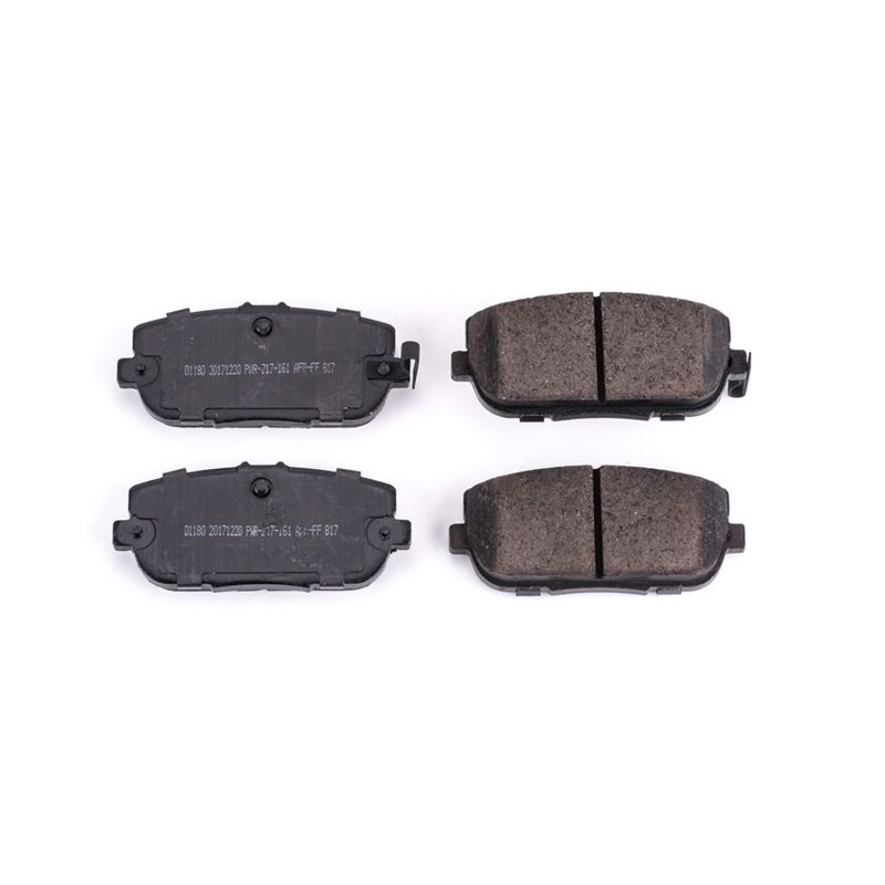PowerStop Power Stop 17-19 Fiat 124 Spider Rear Z16 Evolution Ceramic Brake Pads