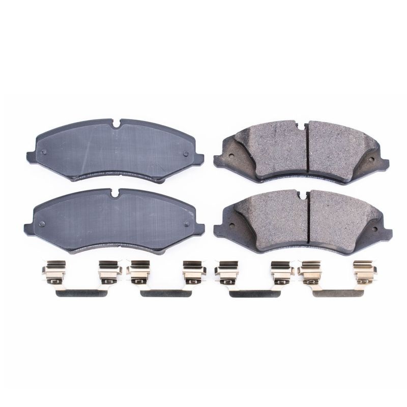 PowerStop Power Stop 2010 Land Rover LR4 Front Z17 Evolution Ceramic Brake Pads w/Hardware