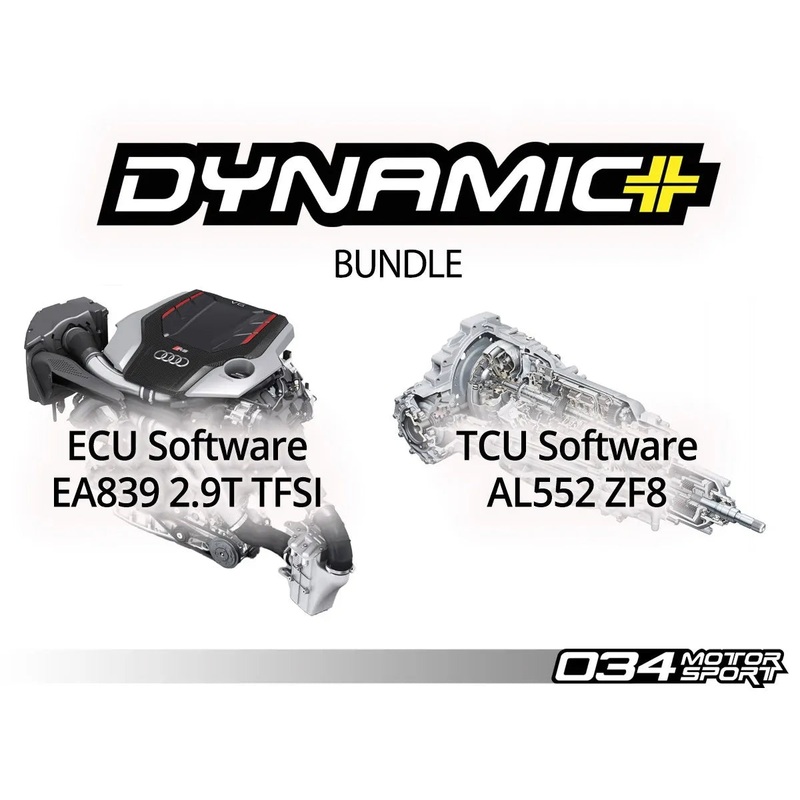034Motorsport Dynamic+ Tuning ECU & AL552 ZF8 Transmission Tuning Bundle – Audi B9/B9.5 RS4/RS5 EA839 2.9TT