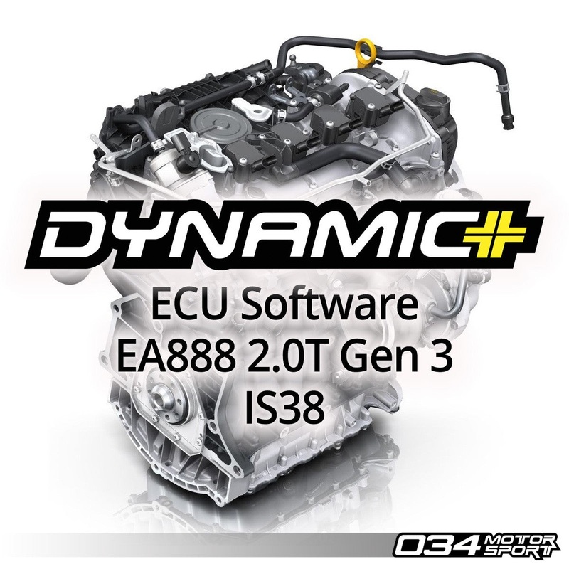 034Motorsport Dynamic+ Tuning ECU Software – MK7 Golf R, 8S TTS, 8V S3