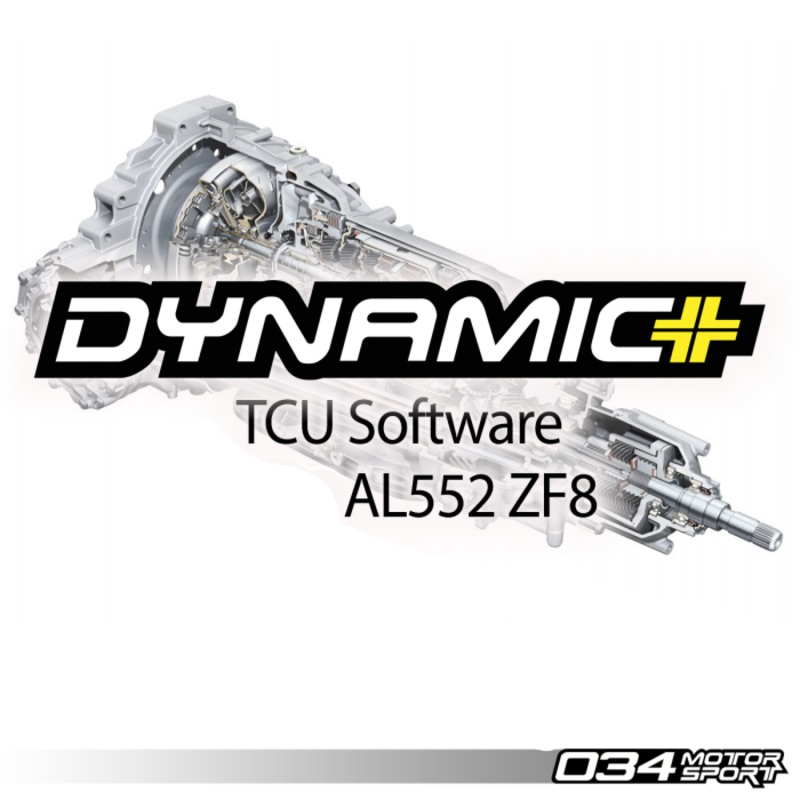 034Motorsport Dynamic+ Tuning TCU Transmission Tune Stage 1 – 4M Q7 ZF8 AL552