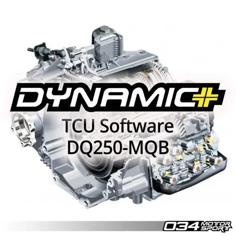 034Motorsport Dynamic+ Tuning TCU Transmission Tune Stage 1 – MK7 Golf/GTI/Golf R, 8V A3/S3, 8S TT/TTS 2.0T DQ250