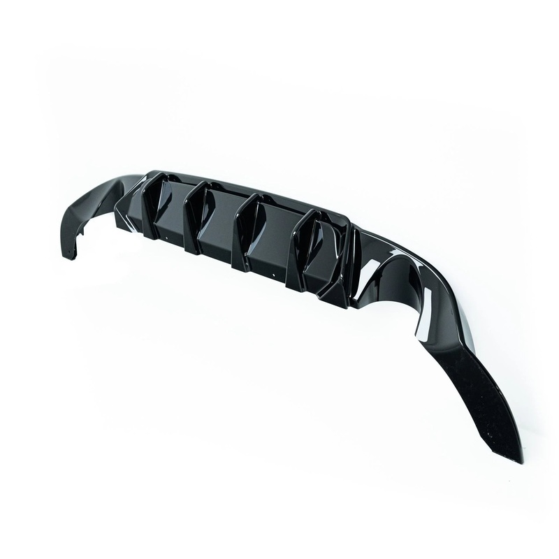 Zaero Design EVO-1 Gloss Black Rear Diffuser – VW Golf GTI Mk7.5