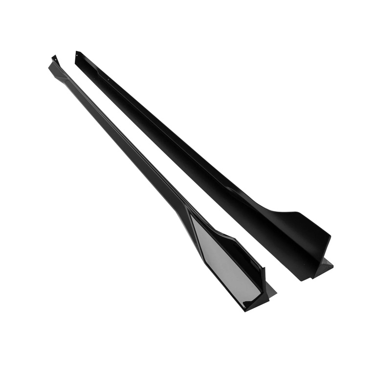 Zaero Design EVO-1 Gloss Black Side Skirts – VW MK8/MK8.5 GTI/Golf R
