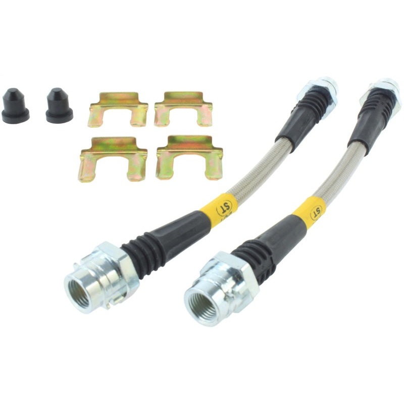StopTech 98-06 Golf 1.8 Turbo/VR6/20th Ann Rear Stainless Steel Brake Line Kit (does not replace all