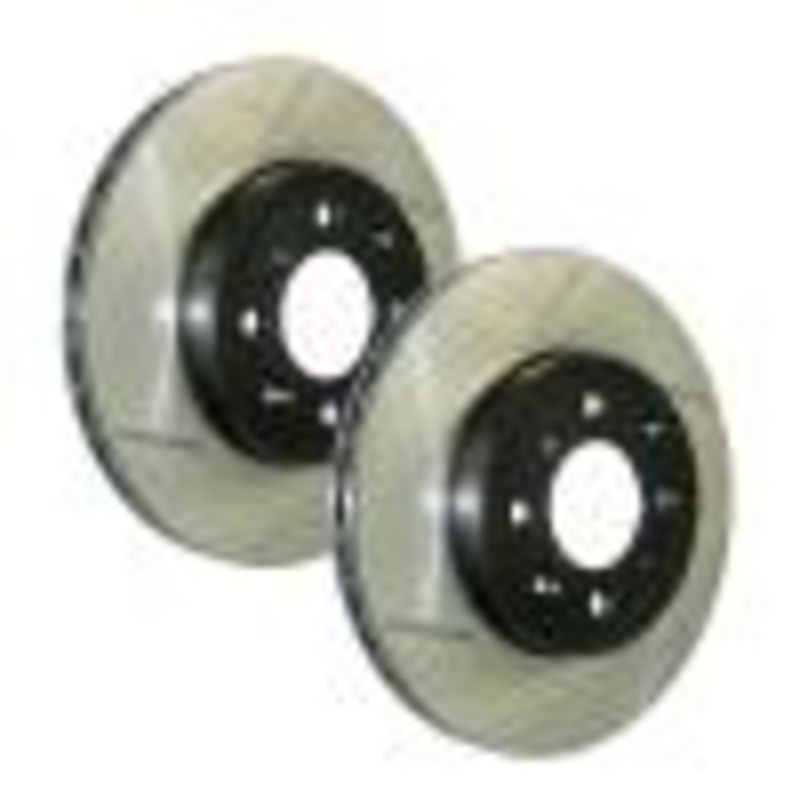 Stoptech Centric SportStop 12-15 BMW 325i Slotted Vented Front Brake Rotor