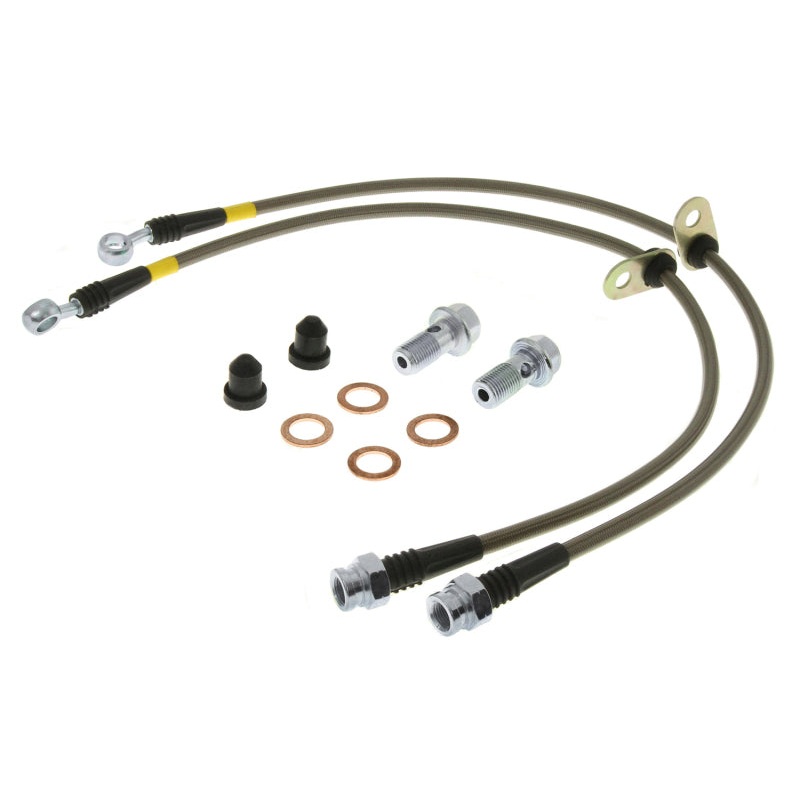 StopTech Ferrari 90-94 348 / 94-99 F355 Rear Stainless Steel Brake Line Kit