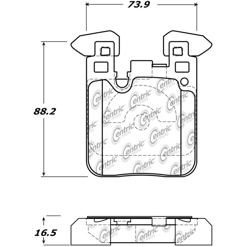 StopTech Street Performance Brake Pads BMW F22 M235i/F30 335i/F32 435i – Rear