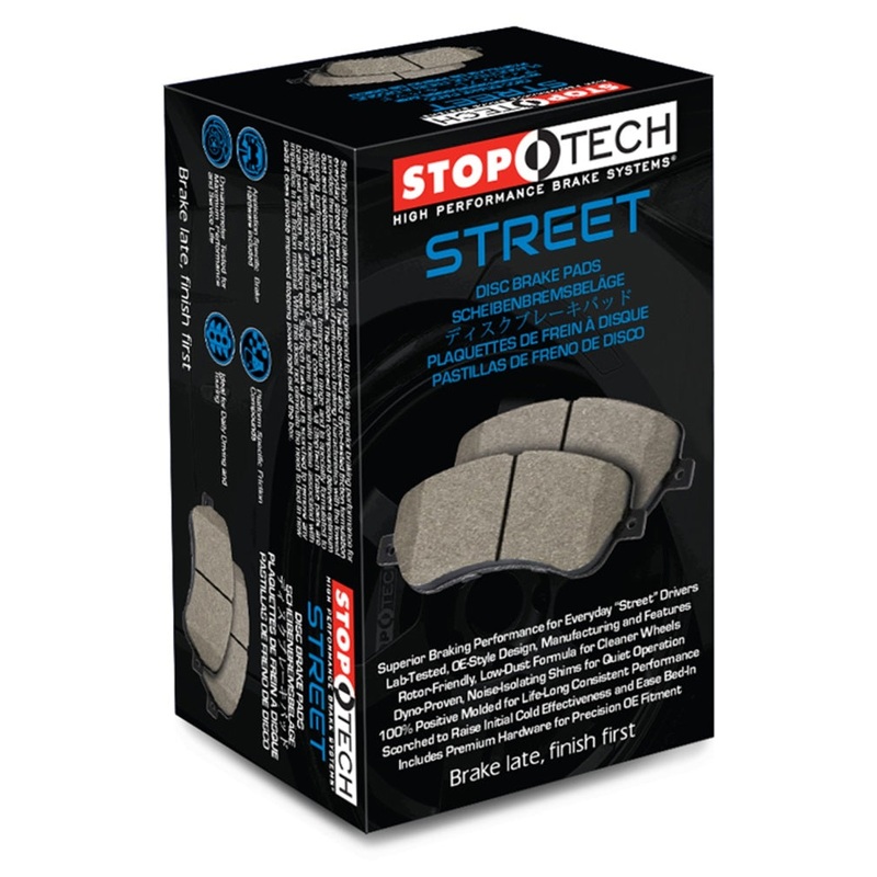 StopTech 2015+ Porsche Macan / 2017+ Porsche Panamera Street Performance Front Brake Pads