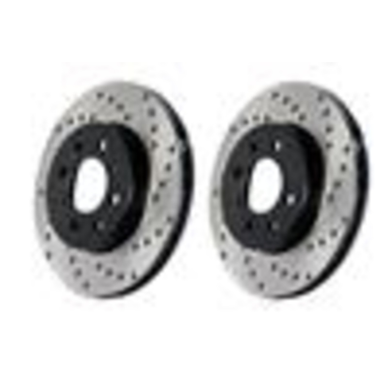 Stoptech Centric 12-15 Mercedes-Benz ML550 Drilled OE Design Rear Brake Rotor