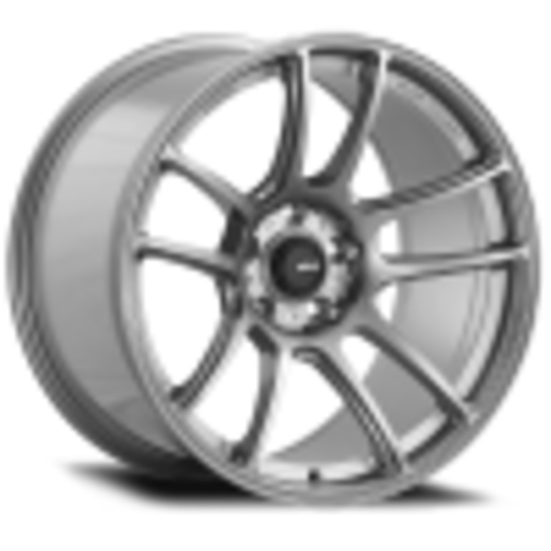 Konig Wheels Konig Heliogram 17X9 5X114.3 ET25 Titanium Metallic Knurled Bead Flow Formed