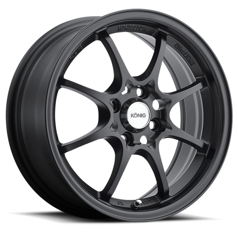 Konig Wheels Konig Helium 15×6.5 4×100 ET40 Flat Black