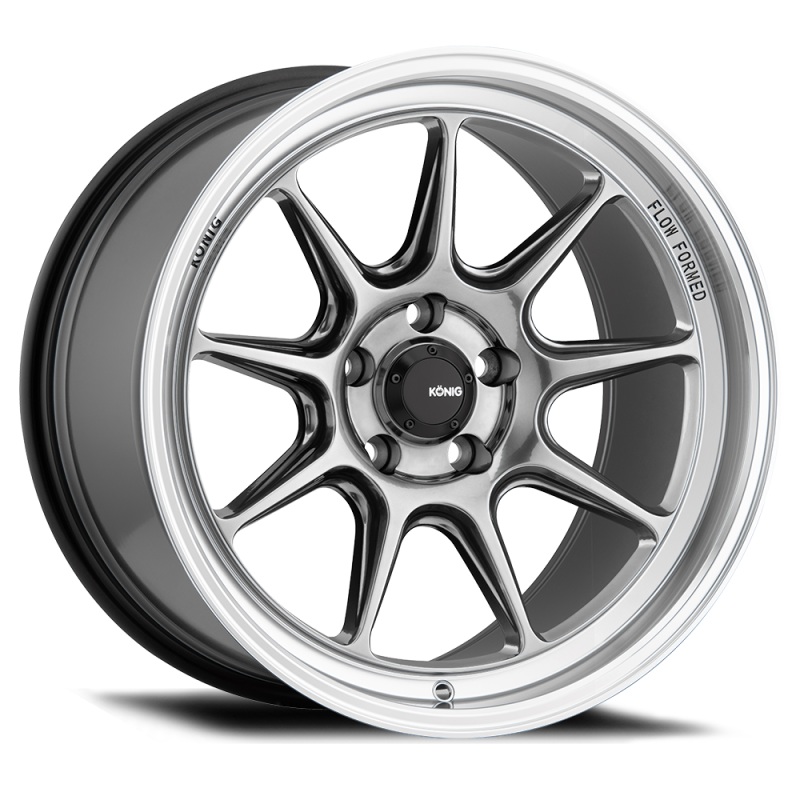 Konig Wheels Konig Countergram 15×8 4×100 ET25 Hyper Chrome / Machined Lip
