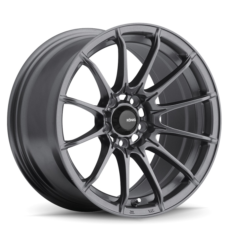 Konig Wheels Konig Dial In 15×9 4×100 ET35 Matte Grey