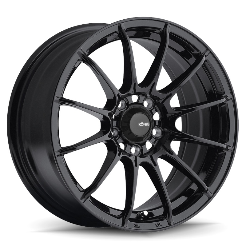 Konig Wheels Konig Dial In 15×7 4×100 ET35 Gloss Black