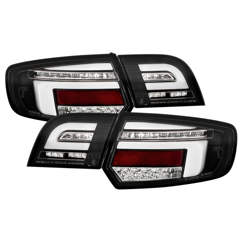 Spyder 09-13 Audi A3 Full LED Tail Lights – Black (ALT-YD-AA309-LED-BK)