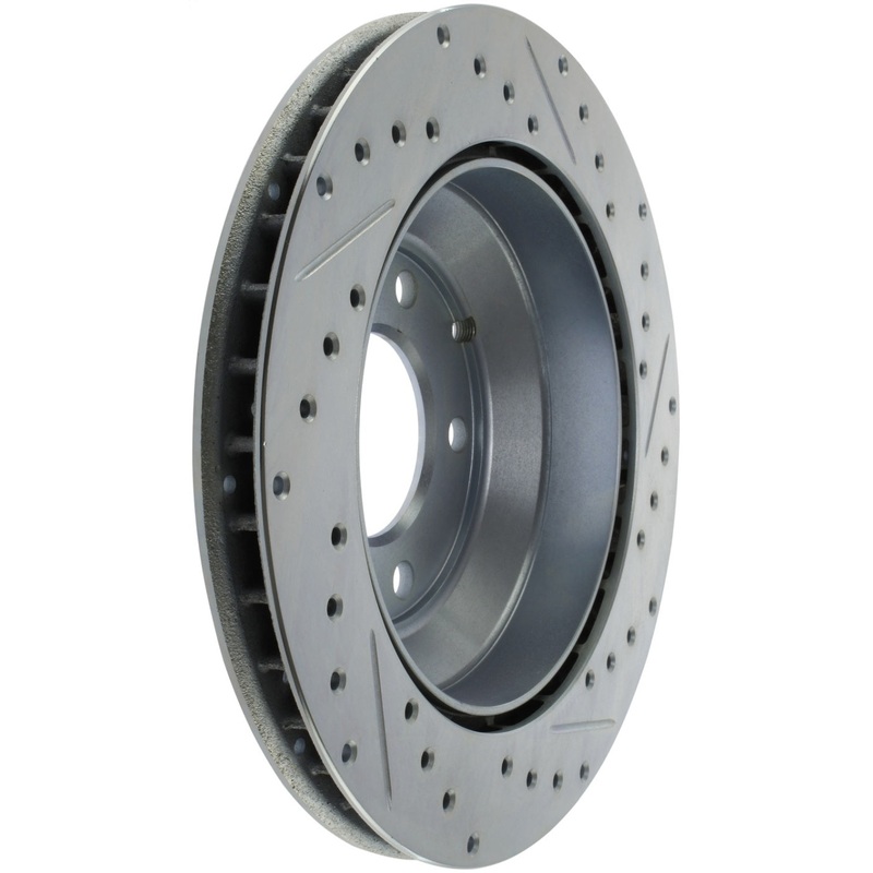 StopTech Select Sport 07-15 Audi Q7 Slotted & Drilled Rear Right Rotor