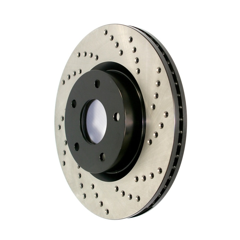 StopTech SportStop 05-10 Audi A6 / 05-08 A6 Quattro Drilled Left Rear Rotor