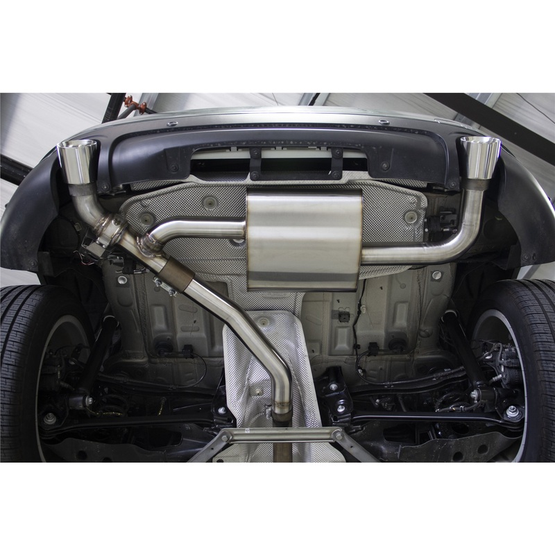 Dinan FREEFLOW EXHAUST F60 FWD; BLACK