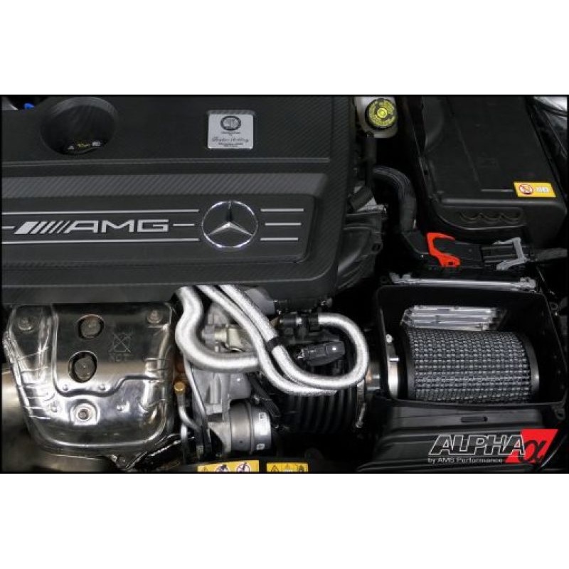AMS Performance AMS Performance 14-18 Mercedes-Benz CLA 45 AMG 2.0T Alpha Intake System w/Carbon Fiber Duct & Lid