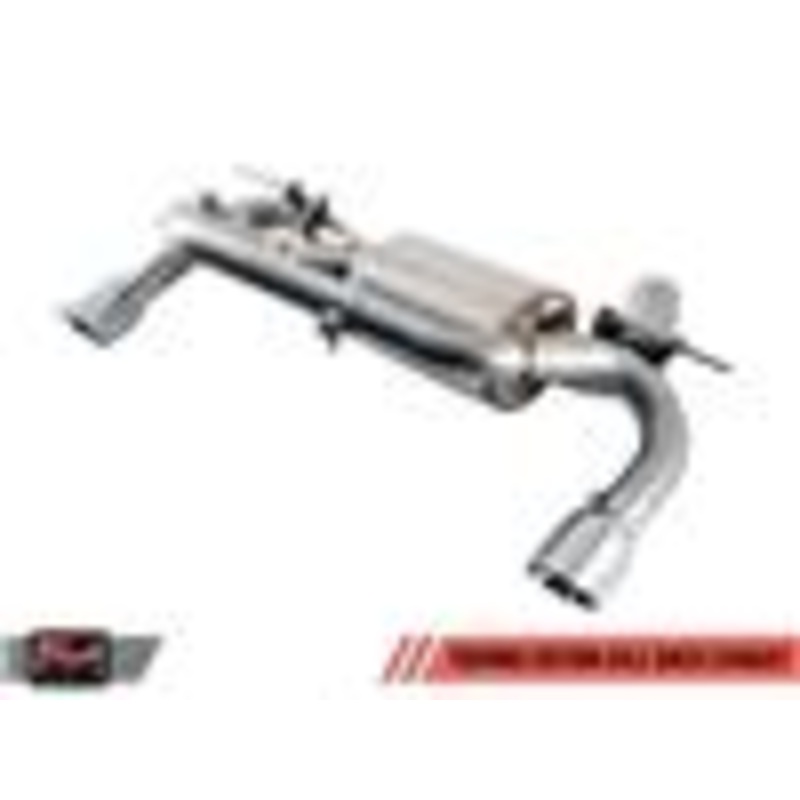 AWE Tuning AWE Tuning BMW F3X 335i / 435i Touring Edition Axle-Back Exhaust – Carbon Fiber Tips