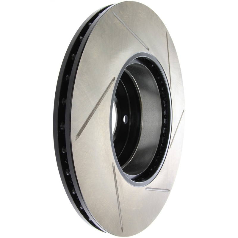 StopTech Power Slot 01-03 BMW 525 Series / 96-00 528 Series Front Left Slotted Rotor