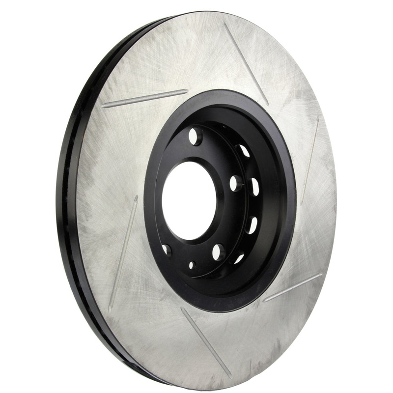 StopTech Power Slot 02-06 Audi A4/A4 Quattro 3.0L/98-04 A6/A6 Quattro AHA Front Right Slotted Rotor