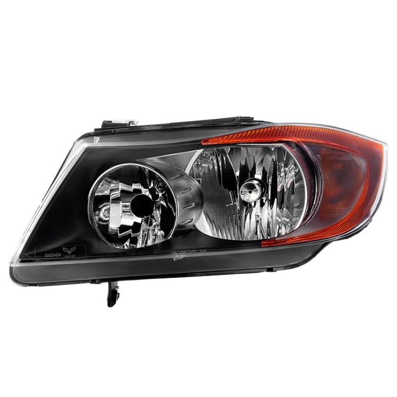 SPYDER xTune BMW E90 06-08 Sedan Halogen Model Only Driver Side Headlights – OEM Left HD-JH-BE90-H-OE-L
