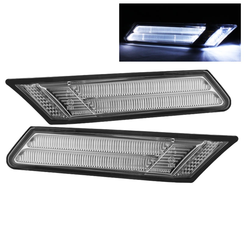 SPYDER Xtune Porsche 911 997 05-07 Clear LED Bumper Lights Chrome SML-ON-P99705-CLED-C