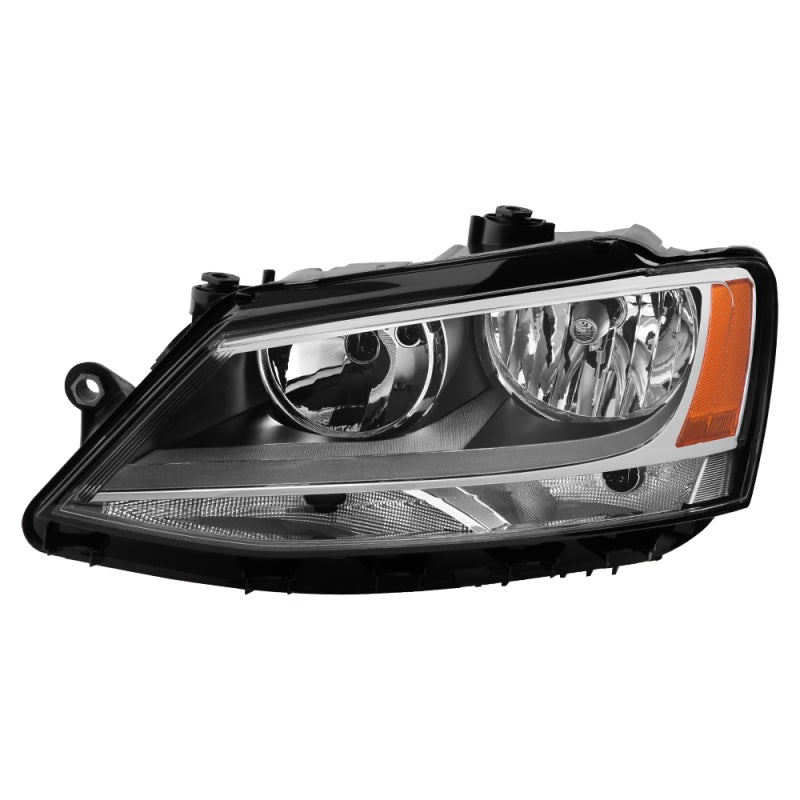 SPYDER xTune Volkswagen Jetta 11-14 Driver Side Halogen Headlight – OEM L HD-JH-VJ11-OE-L