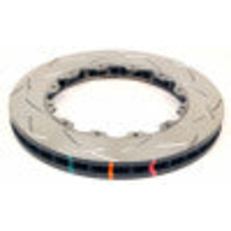 DBA 07-11 Audi S6 Front 5000 Series Slotted Ring w/NAS Nuts