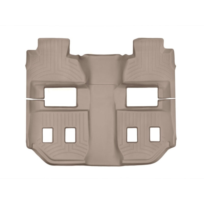 WeatherTech 2015+ Chevrolet Suburban w/ 2nd Row Bucket Seats Rear FloorLiner – Tan