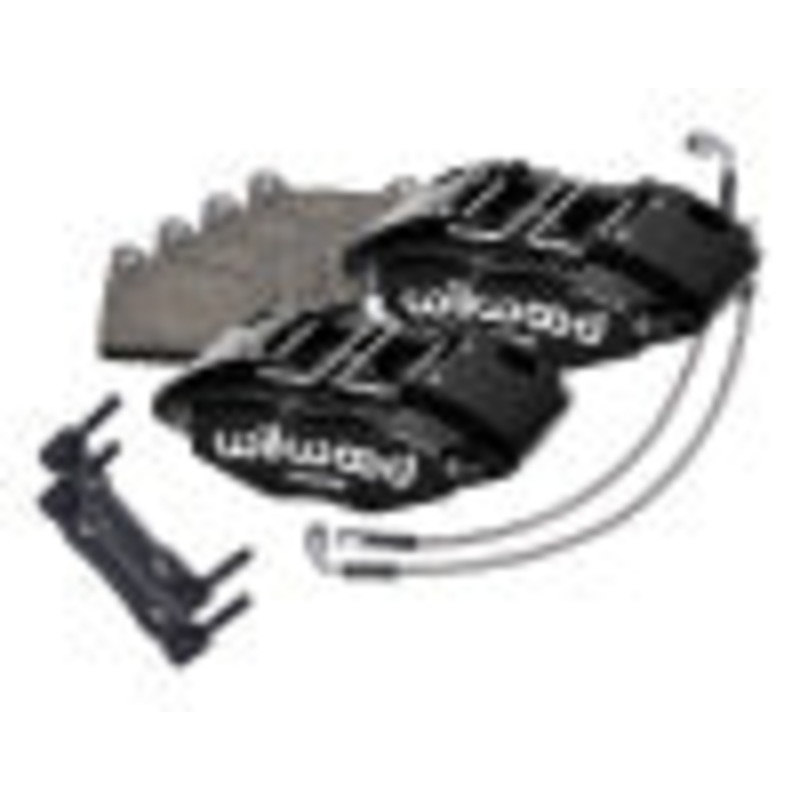 Wilwood 69-74 Porsche 911 Front Powerlite Caliper Kit 3in MT – Black